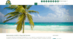 Desktop Screenshot of ampiplayadelcarmen.org